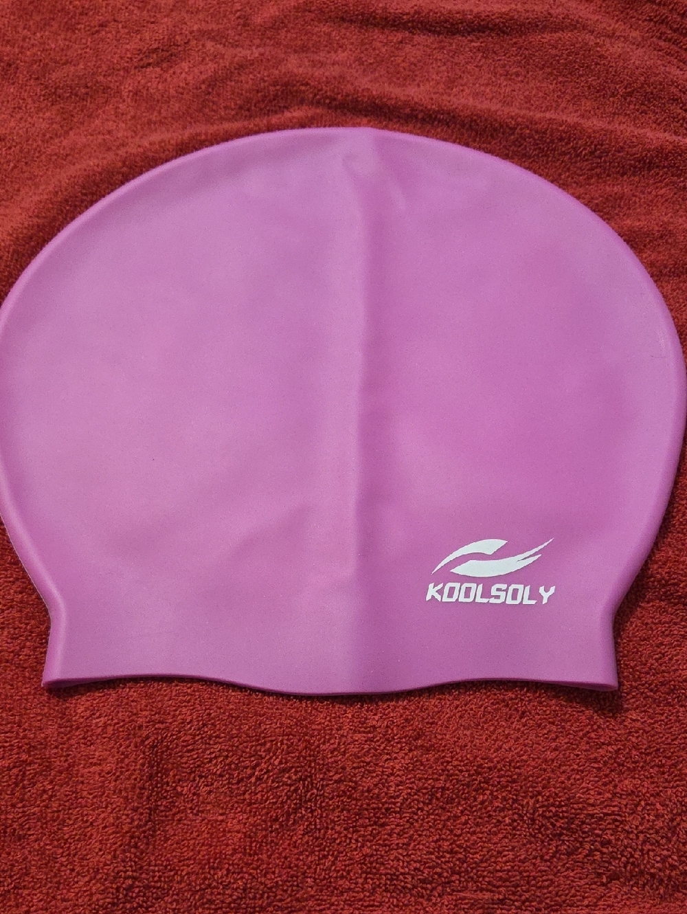 Koolsoly Swim Cap pink XL NWT